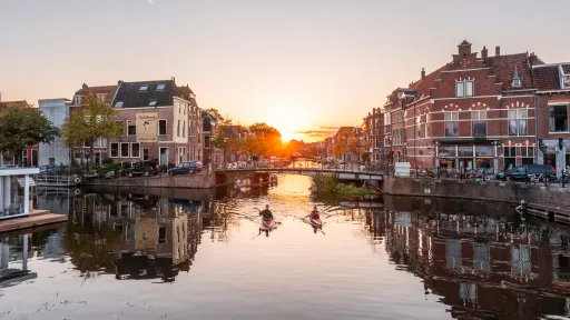 Canals in Leiden