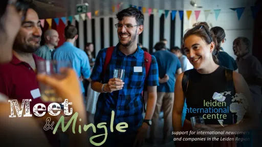 People mingling