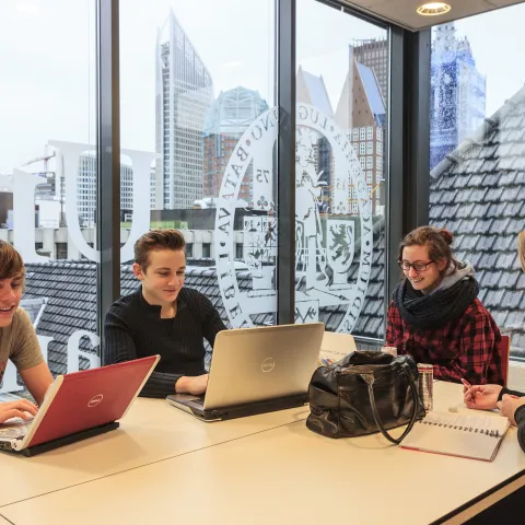 Students at Leiden University