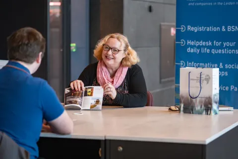 Registration appointment at Leiden International Centre