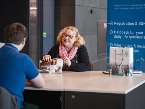 Registration appointment at Leiden International Centre