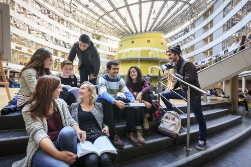 Students in The Hague University of Applied Sciences