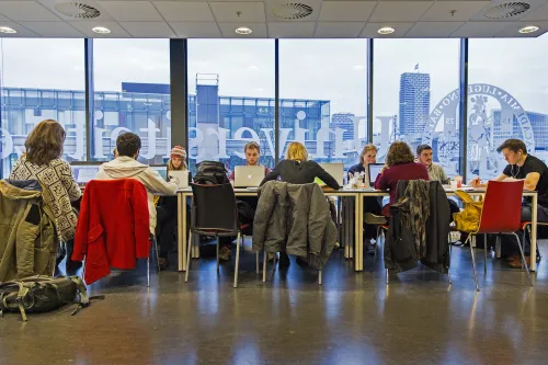 Students at Leiden University